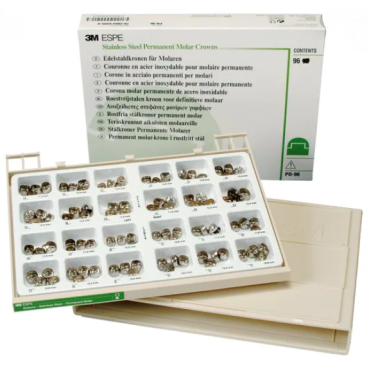3M™ ESPE™ Stainless Steel Primary Molar Crowns Kit