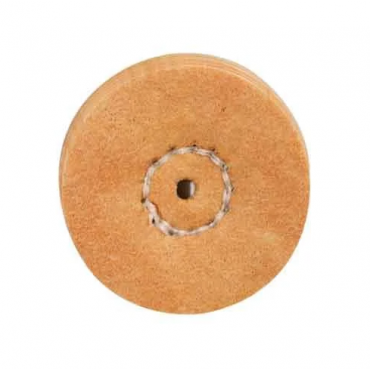 Acrylic Denture Polishing Wheels (Yellowish Brown or Pink Wheel) 