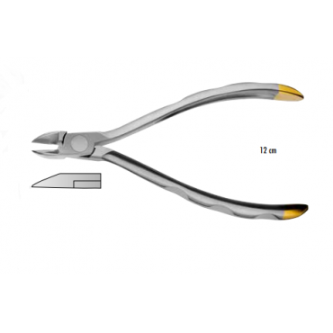 Carl Martin Lock Pin & Ligature Cutter Mini Straight (12cm) (1pcs)