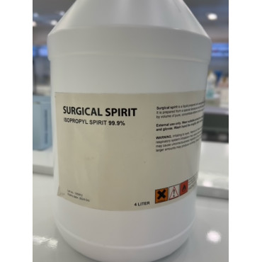 Germiphene Surgical Spirit 99% Isopropyl Alcohol (4L) 