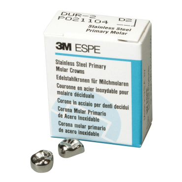 3M Stainless Steel Primary Molar Crown
