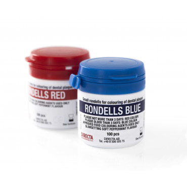 Directa Rondell Disclosing Pellet - Blue/Red