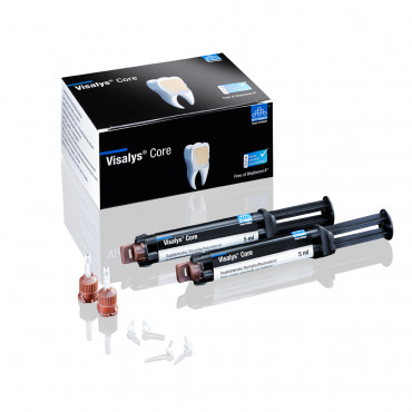 Kettenbach Visalys Core Syringe Normal Pack - White/Dentin