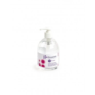 Bossklein Liquid Hand Soap White 500ml Dispenser Bottle 