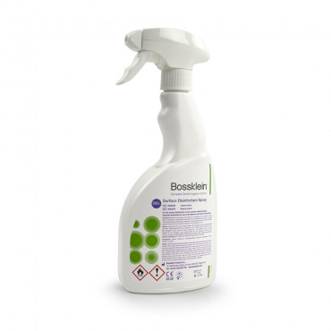 [CLEARANCE SALE] Bossklein Alcohol Based Surface Disinfectant Spray Lemon Aroma (500ml) 
