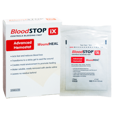 BloodSTOP® iX Advanced Hemostat with WoundHEAL® (12pcs)