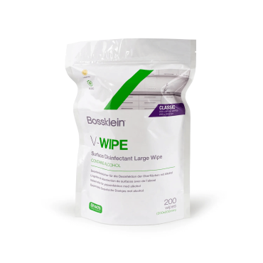 Bossklein Surface Disinfectant Large Wipes - Lemon Aroma (200 Wipes)