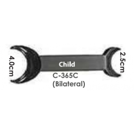 Clover Autoclavable Cheek Retractor Bilateral Type For Child (2pcs)