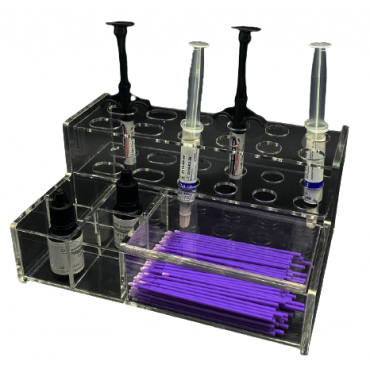Clover Dental Composite Syringe Organizer Stand (12 Holes)