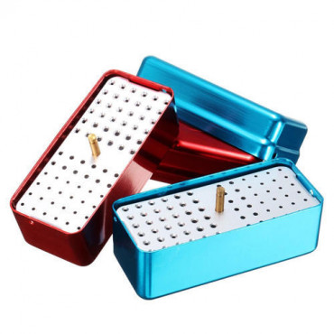 Clover Autoclavable Aluminium Endo Organizer Box (72 Holes)
