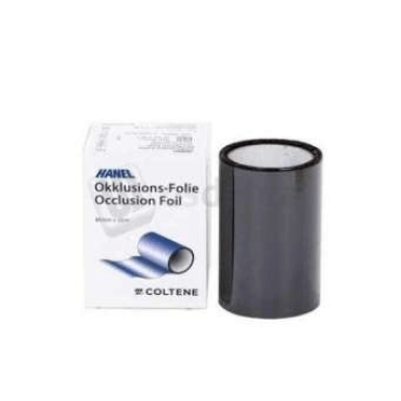 Coltene Hanel Occlusion Foil 12µ 1 Sided (80mm, 25mm)