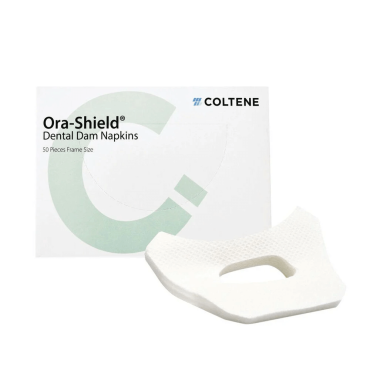 Coltene Hygenic Ora-Shield® Dental Dam Napkins - Fits Frame Size 