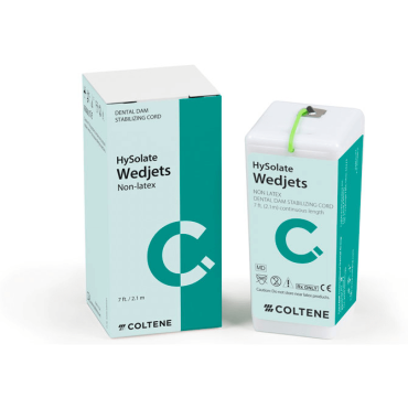 Coltene Hygenic® Wedjets® Non-Latex Dental Dam Stabilizing Cord (7ft)