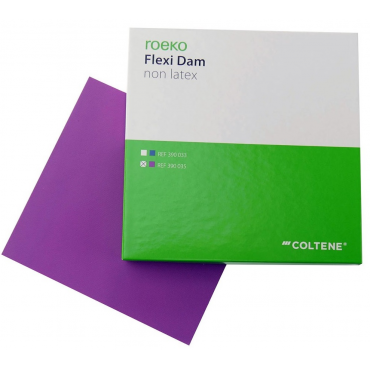 Coltene ROEKO Flexi Dam® Non-Latex Dental Dam - Medium (30 Sheets)