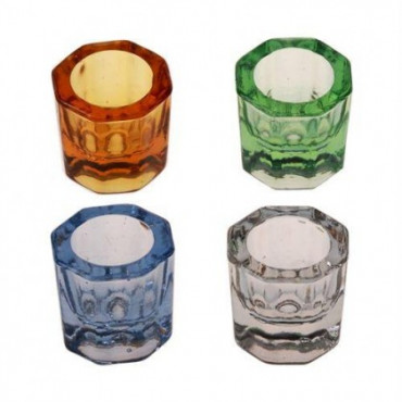 Dentopia Glass Dappen Dish - Assorted Colour (4pcs)