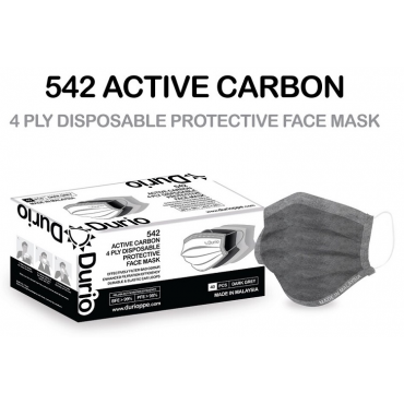 Durio 542 Active Carbon 4-Ply Surgical Face Mask (40pcs)