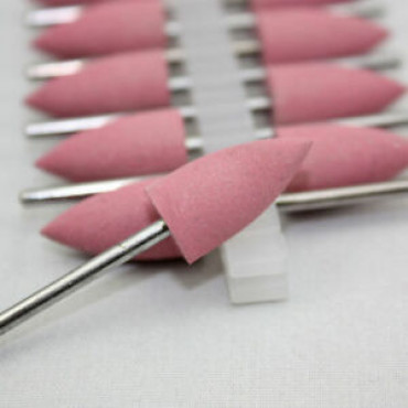 Polishing Burs-Silicone U25 (Pink/Medium)