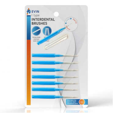 Evin I-Shape Interdental Brush (8pcs)