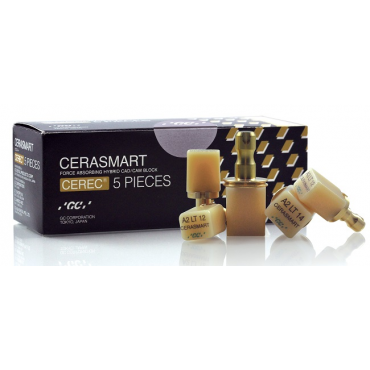 GC CeraSmart® Cerec Size 14 - Low Translucency (LT) Shade (5pcs)