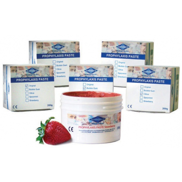 Kemdent Prophylaxis Paste - Strawberry Flavor (200g)