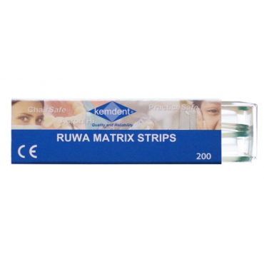 Kemdent Ruwa Green Straight Matrix Strip (200pcs)