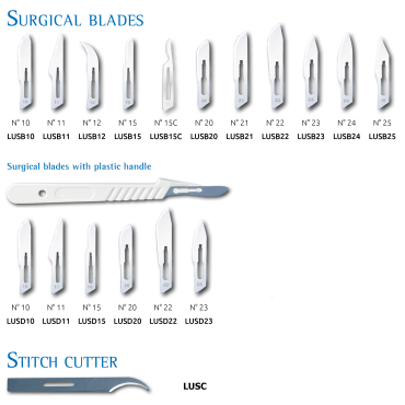 Luxtures Surgical Blades