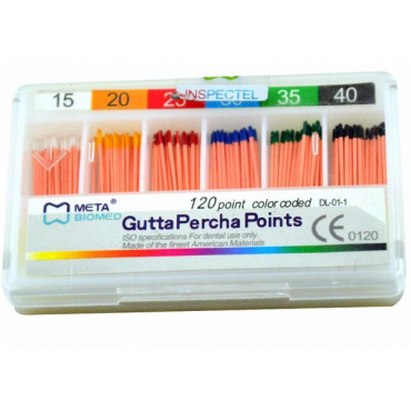 [CLEARANCE SALE] Meta Biomed® Gutta-Percha Points (120pcs)