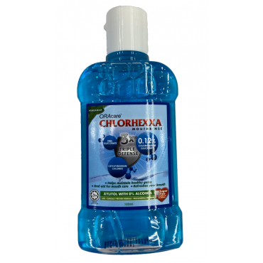 ORAcare® Chlorhexxa Mouthrinse (100mL)
