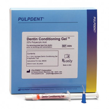 Pulpdent® Dentin Conditioning Gel - 22% Polyacarylic Acid Kit