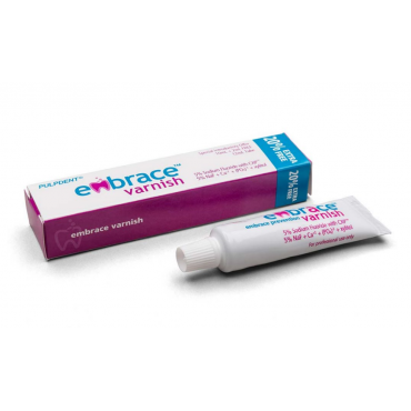 [CLEARANCE SALE] Pulpdent® Embrace Varnish - 5% Sodium Fluoride With  Cxp™ Tube