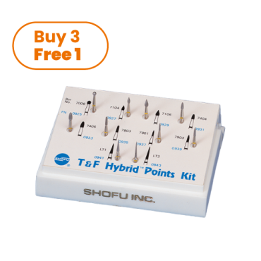 Shofu T&F Hybrid™ Point Kit FG (BUY ANY 3 FREE 1)