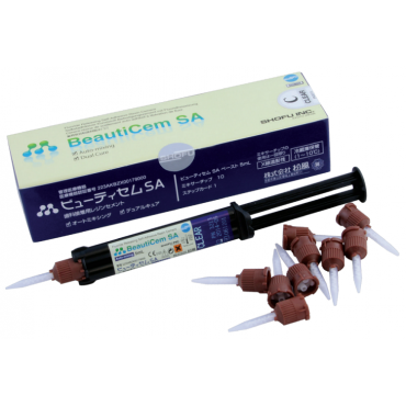 [PROMO] Shofu BeautiCem SA Auto-Mix Syringe - Clear Shade (5mL) (Buy 2 Free 1) 