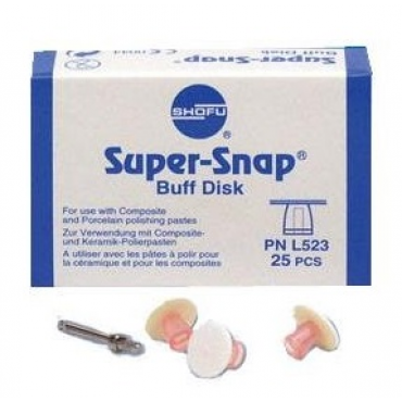 Shofu Super-Snap® Buff Polishing Disks (25pcs)
