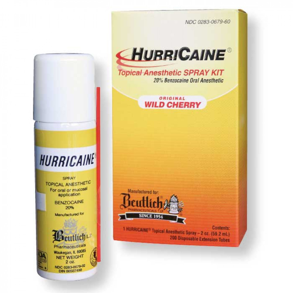 Beutlich HurriCaine® Topical Anesthetic Spray (2 Oz)