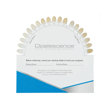 Ultradent Opalescence™ Shade Guide Card