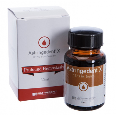 Ultradent Astringedent® X Hemostatic Bottle (30mL)