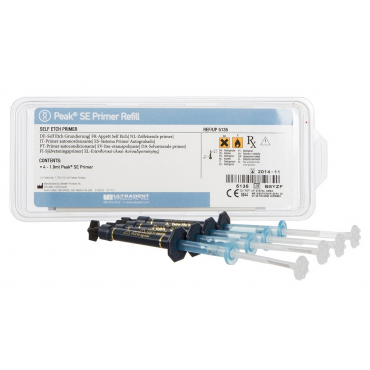 Ultradent Peak™ SE Primer Syringe Refill (4 x 1.0mL)